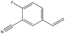 2-fluoro-5-formylbenzonitrile Structure