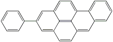 2-phenyl-benzopyrene Structure