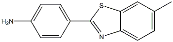 2-p-aminophenyl-6-methylbenzothiazole Structure