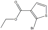 Ethyl 2-bromothiophene-3-carboxylate 구조식 이미지
