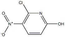2-hydroxy-5-nitro-6-chloropyridine Structure