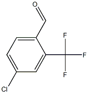 2-trifluoromethyl-4-chlorobenzaldehyde Structure