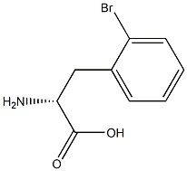 2-bromo-D-phenylalanine Structure