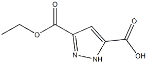 Ethyl 3,5-pyrazoledicarboxylate Structure