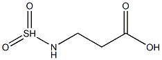 3-sulfonamidopropionic acid Structure