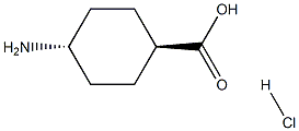 Trans-4-aminocyclohexanecarboxylic acid hydrochloride Structure