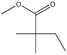 Methyl dimethyl butyrate Structure