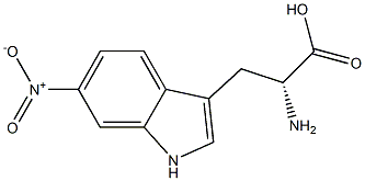 6-nitro-D-tryptophan 구조식 이미지