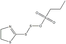 Thiazolinyl dithio propane sulfonate 구조식 이미지