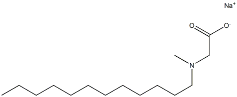 Sodium lauryl sarcosinate solution (10%, RNASE FREE) 구조식 이미지
