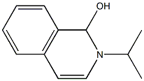 2-isopropyl-1-hydroxyisoquinoline Structure