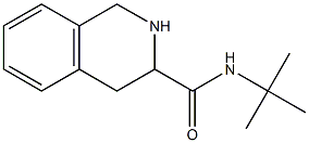 N-tert-butyl-1,2,3,4-tetrahydroisoquinoline-3-amide Structure