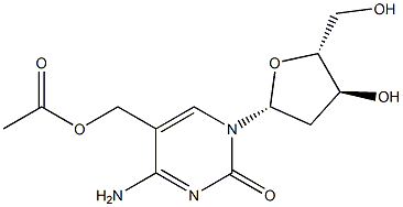 5-Acetoxymethyl-2'-deoxycytidine Structure