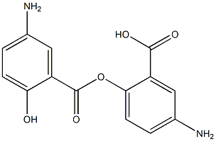 5-AMINOSALICYLIC ACID 5-Aminosalicylic acid 구조식 이미지