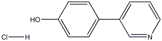 4-(pyridin-3-yl)phenol hydrochloride Structure