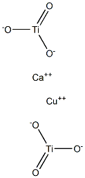 Copper calcium titanate Structure