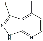 3-Iodo-4-methyl-1H-pyrazolo[3,4-b]pyridine 구조식 이미지