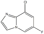 8-Chloro-6-fluoro-imidazo[1,2-a]pyridine Structure