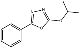 2-Isopropoxy-5-phenyl-1,3,4-oxadiazole Structure