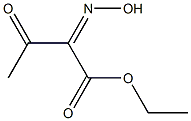 cis-Ethyl 2-Hydroxyimino-3-oxobutyrate Structure
