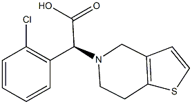 Clopidogrel Impurity 28 (Mixture of Diastereomers) 구조식 이미지