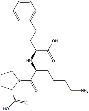 Lisinopril Impurity F (Mixture of Isomers) 구조식 이미지