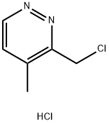 3-(chloromethyl)-4-methylpyridazine hydrochloride Structure