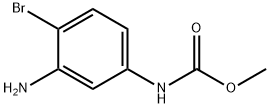 methyl (3-amino-4-bromophenyl)carbamate 구조식 이미지