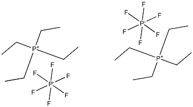 TETRAETHYLPHOSPHONIUM HEXAFLUOROPHOSPHATE Tetraethylphosphonium hexafluorophosphate Structure