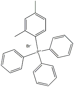 M-XYLYL TRIPHENYL PHOSPHONIUM BROMIDE Structure