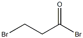 Bromopropionyl bromide 구조식 이미지