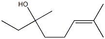 3,7-Dimethyl-6-octen-3-ol 구조식 이미지