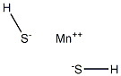 Manganese(II) bisulfide 구조식 이미지