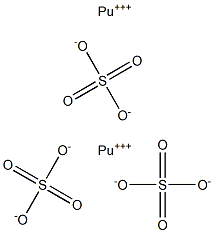 Plutonium(III) sulfate 구조식 이미지