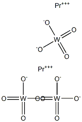 Praseodymium(III) tungstate 구조식 이미지