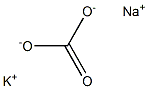 Sodium potassium carbonate 구조식 이미지