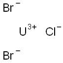 Uranium(III) dibromide chloride 구조식 이미지