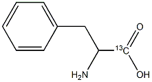 DL-Phenylalanine-1-13C 구조식 이미지
