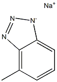 Methylbenzotriazole sodium salt 구조식 이미지