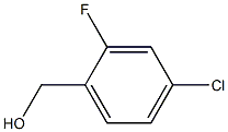 4-chloro-2-fluorobenzyl alcohol 구조식 이미지