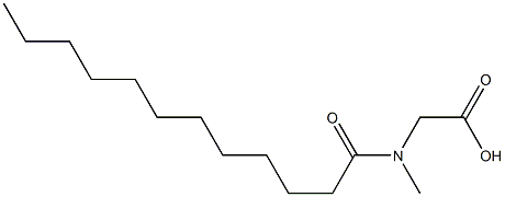 Lauroyl sarcosine Structure