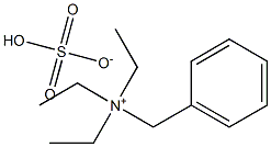 Benzyltriethylammonium hydrogen sulfate Structure
