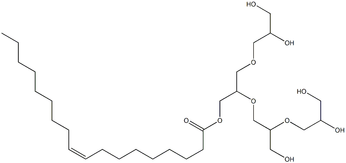 Tetraglycerol oleate Structure