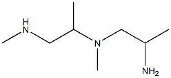 N,N-dimethyldipropylenetriamine 구조식 이미지