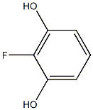 2-Fluorobenzene-1,3-diol 구조식 이미지