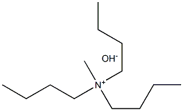 Methyl tributylammonium hydroxide 구조식 이미지