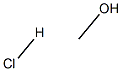 Hydrogen chloride methanol solution 구조식 이미지