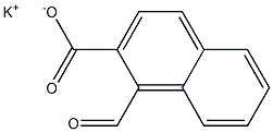 Potassium 1-naphthalate Structure