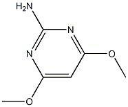 4,6-dimethoxy-2-aminopyrimidine Structure