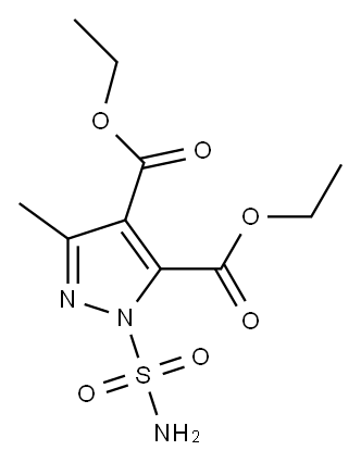 Methyl-4-ethoxycarbonyl-5-ethoxycarbonyl-pyrazole sulfonamide 구조식 이미지